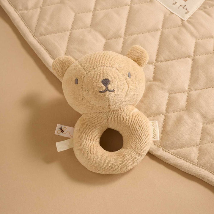 Purebaby Organic Cotton Knitted Rattle