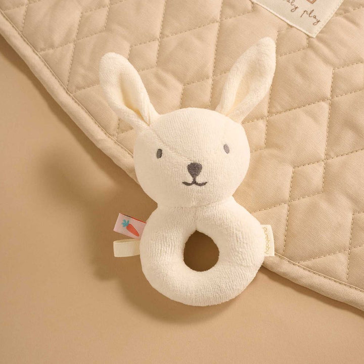 Purebaby Organic Cotton Knitted Rattle