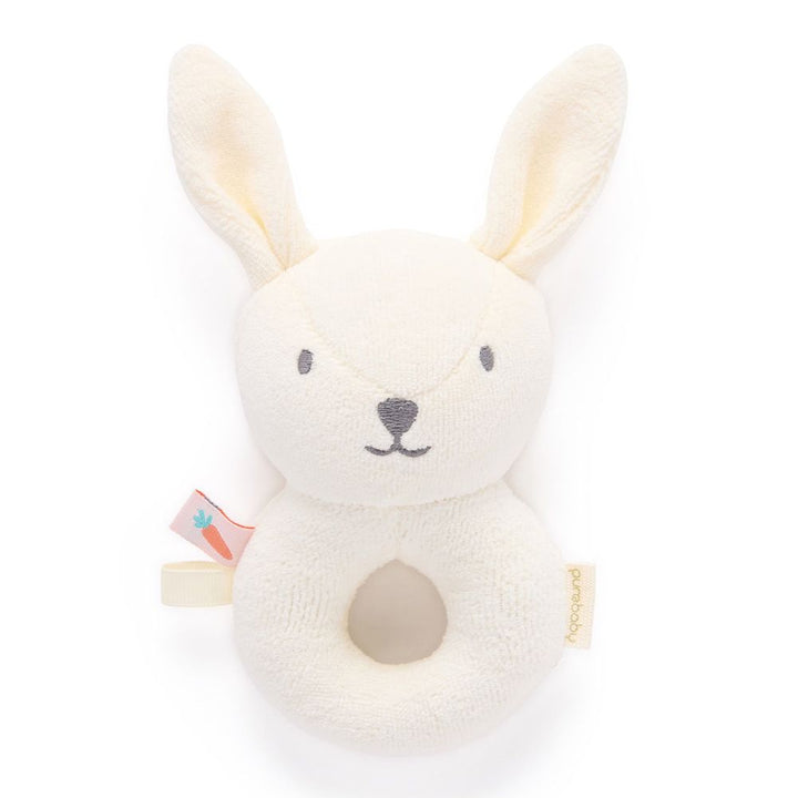Purebaby Organic Cotton Knitted Rattle Rabbit