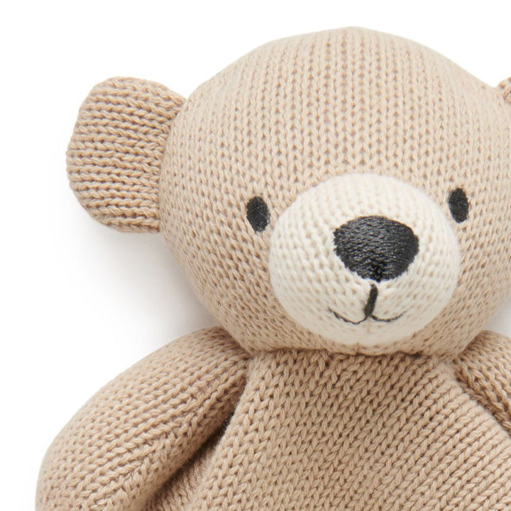 Purebaby Organic Cotton Knitted Comforter Toy
