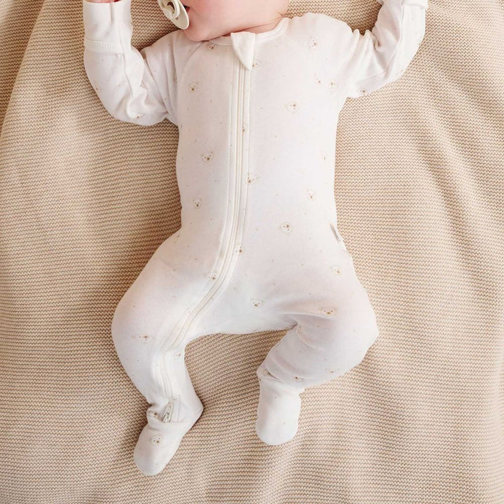 Purebaby Organic Cotton Textured Baby Blanket