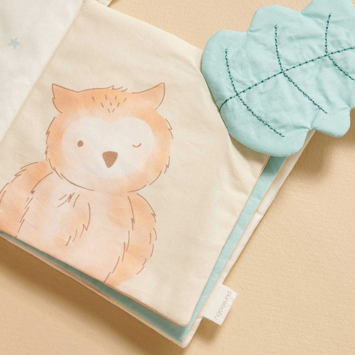 Purebaby Sensory Book Soft Toy - Little Nap