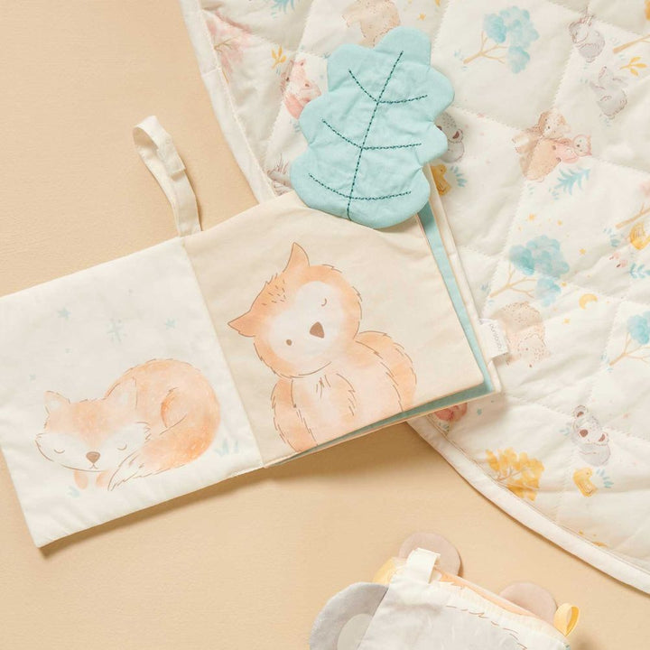 Purebaby Sensory Book Soft Toy - Little Nap