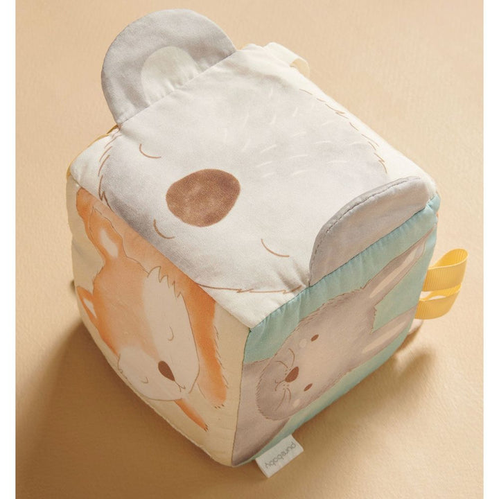 Purebaby Sensory Cube Soft Activity Toy - Little Faces