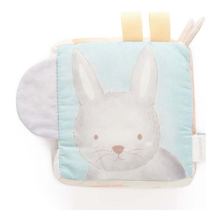 Purebaby Sensory Cube Soft Activity Toy - Little Faces