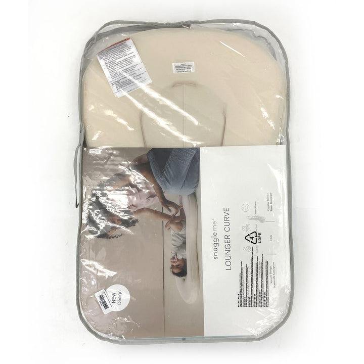 Snuggle Me Organic Curve Infant Lounger - Natural (Open Box)