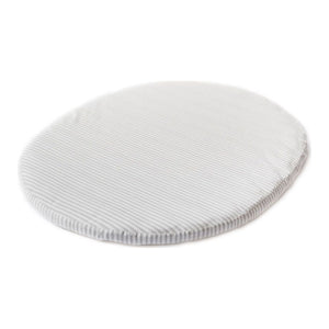 Stokke x Pehr Organic Cotton Mini Crib Sheet for Stokke Sleepi Mini V3 - Stripped Away Pebbles (Open Box) Default Title