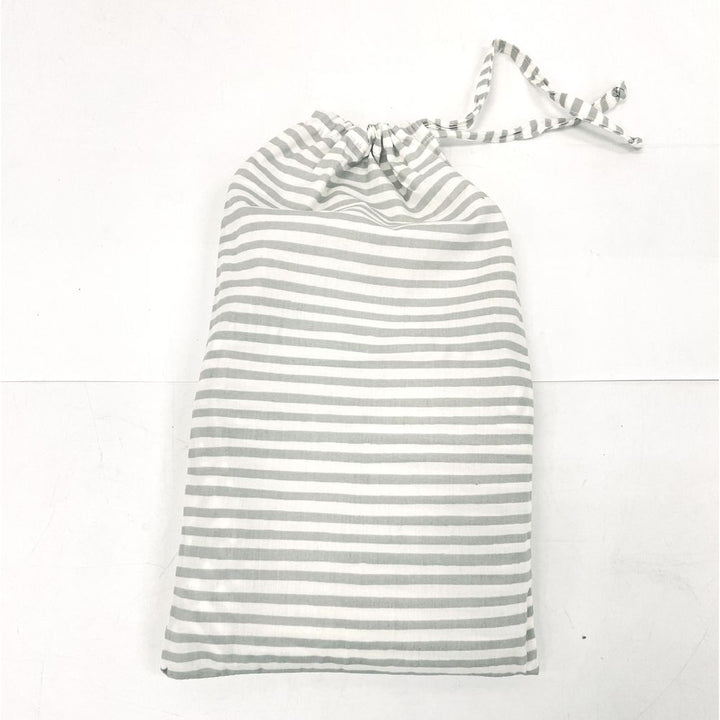 Stokke x Pehr Organic Cotton Mini Crib Sheet for Stokke Sleepi Mini V3 - Stripped Away Pebbles (Open Box)