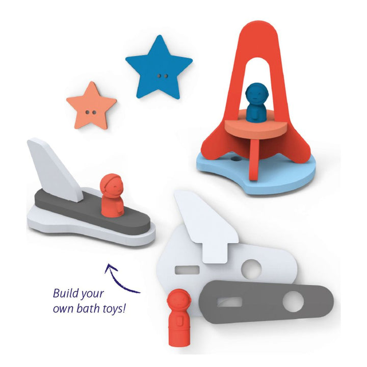 Quut Bath Puzzle Friends Toy - To the Moon and Back Default Title
