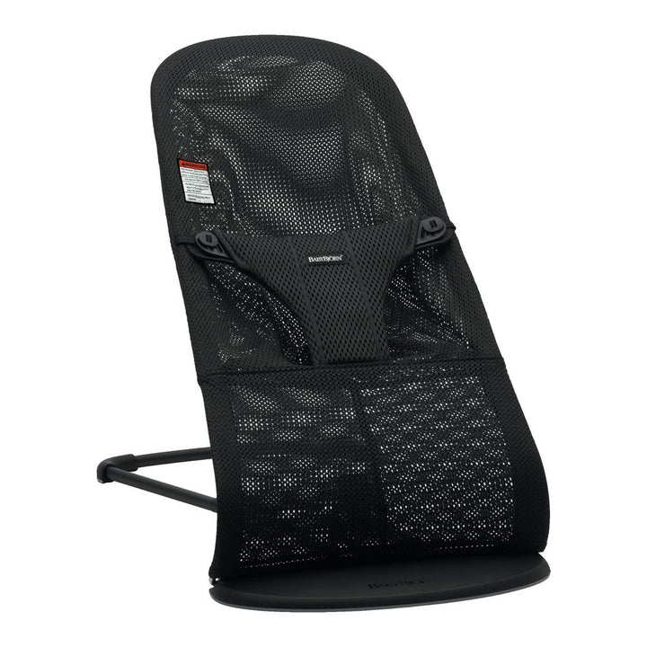 BabyBjorn Bouncer Bliss - 3D Mesh, Black on Black Frame (Open Box) Default Title