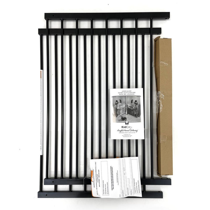 KidCo Angle Mount Safeway Hardware Mounted Safety Gate - Black (Open Box)