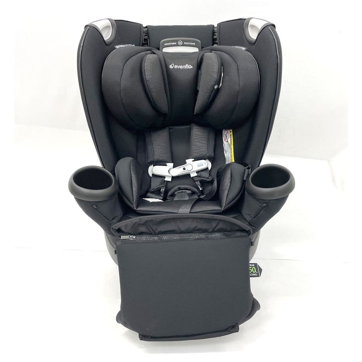 Evenflo GOLD Revolve360 Extend All-in-one Rotational Car Seat with SensorSafe - Onyx Black (Open Box)