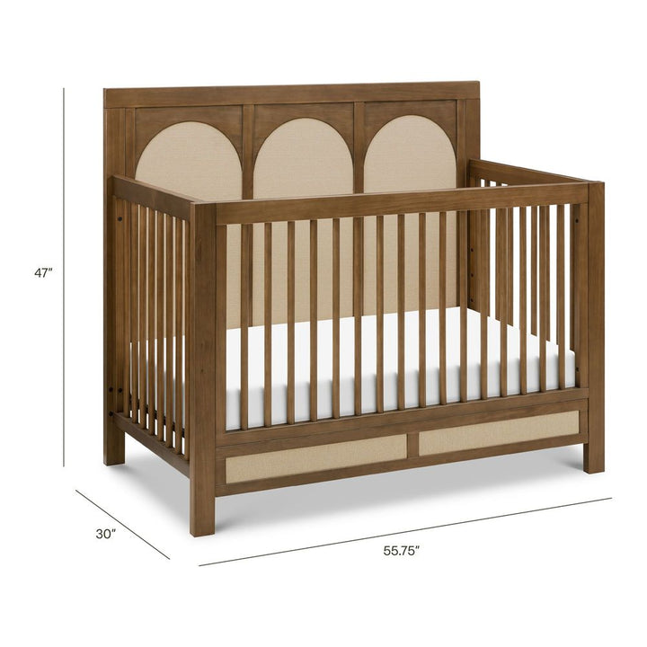 Namesake Eloise 4-in-1 Convertible Crib with Performance Sand Eco-Weave