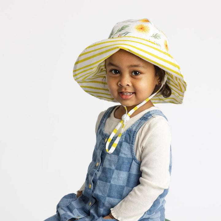 Newbornlander Summer Hat - Flowers & Ferns