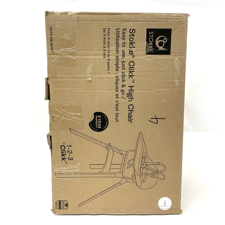 Stokke Clikk High Chair - White (Open Box)