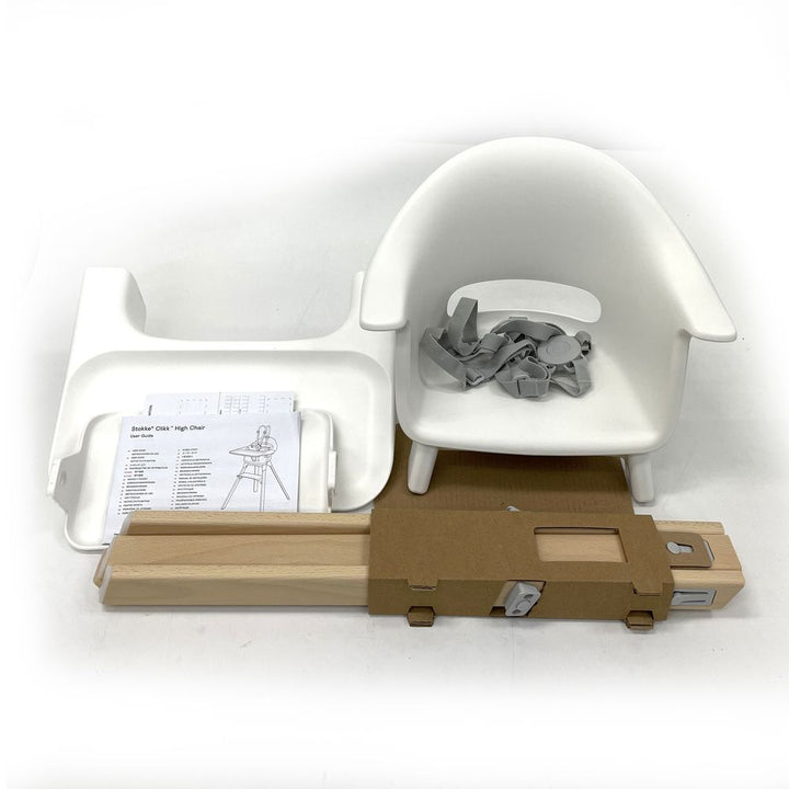 Stokke Clikk High Chair - White (Open Box)