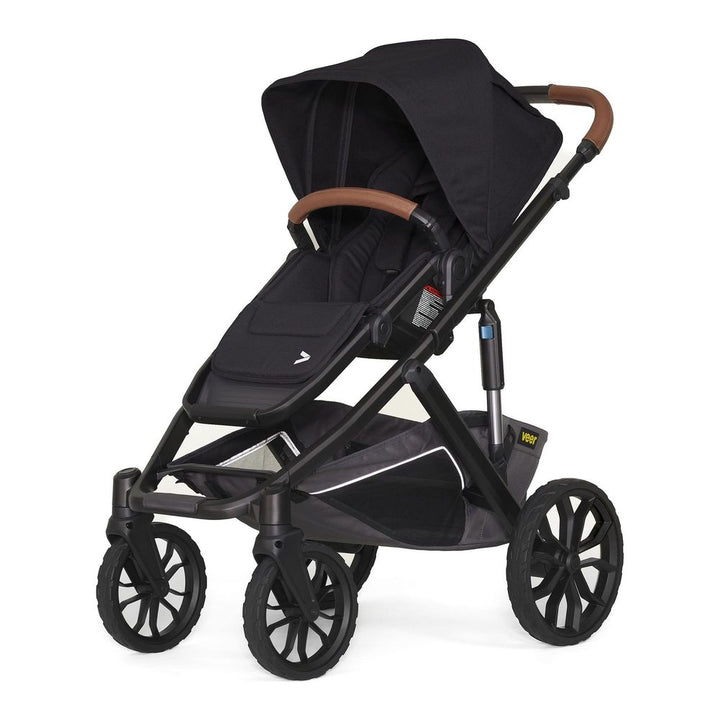 Veer Switch&Roll Switchback Stroller With Leather Grips Black Onyx