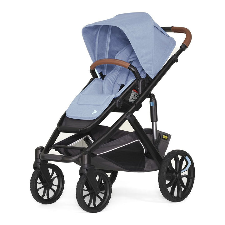 Veer Switch&Roll Switchback Stroller With Leather Grips Blue Beryl