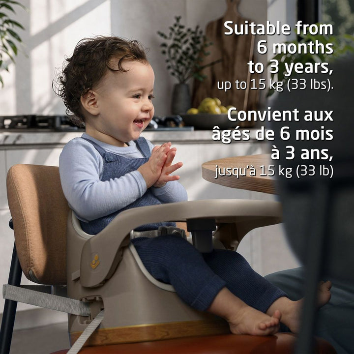 Maxi Cosi Jay Plus Feeding Booster Seat - Elegance Beige