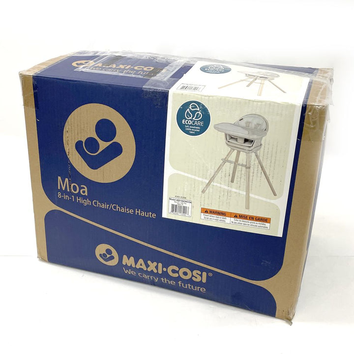 Maxi Cosi Moa 8-in-1 High Chair - Classic Oat (Open Box)