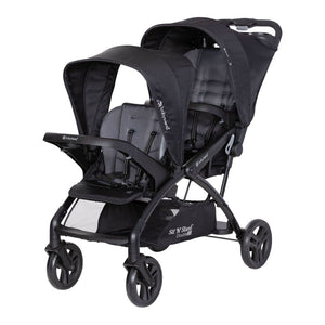 Baby Trend Sit n Stand Double 2.0 Stroller - Dash Black (Open Box)