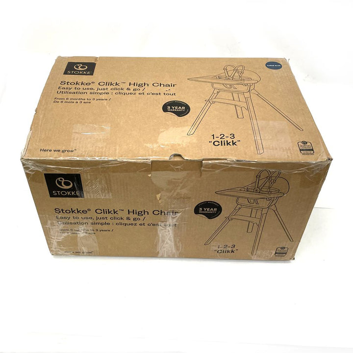 Stokke Clikk High Chair - Fjord Blue (Open Box)