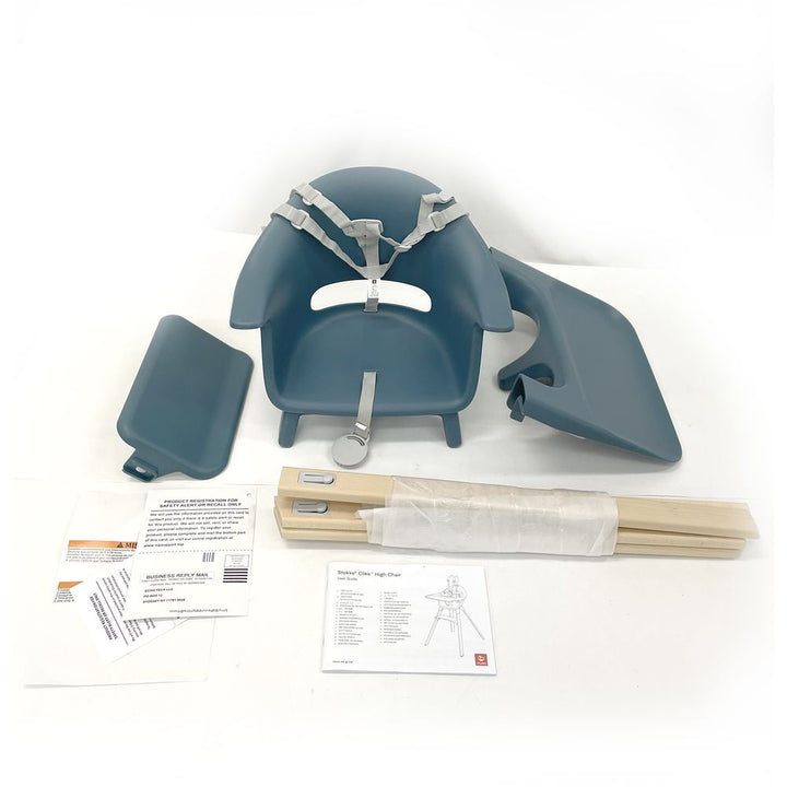 Stokke Clikk High Chair - Fjord Blue (Open Box)