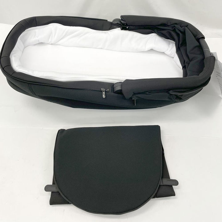 Peg Perego City Loop Pop-Up Bassinet with Stand - True Black (Open Box)