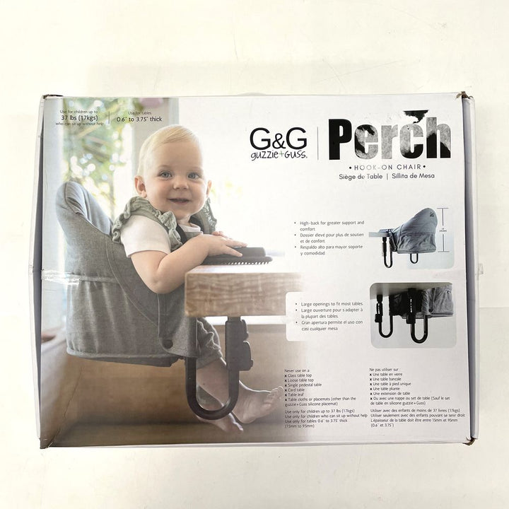 Guzzie + Guss Perch Hanging High Chair - Black (Open Box)