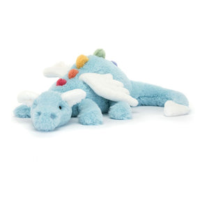 Jellycat Dragon Plush Toy - Sky Dragon Default Title