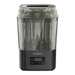 Baby Brezza SuperQuick 10-Minute Bottle Sterilizer & Dryer - Black Default Title