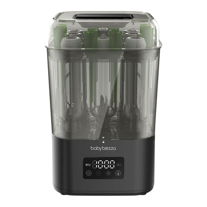Baby Brezza SuperQuick 10-Minute Bottle Sterilizer & Dryer - Black Default Title