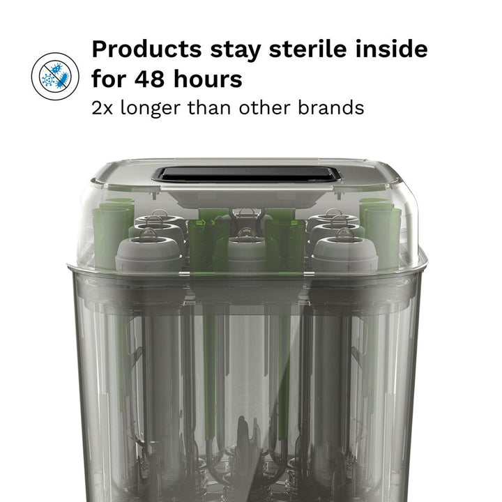 Baby Brezza SuperQuick 10-Minute Bottle Sterilizer & Dryer - Black