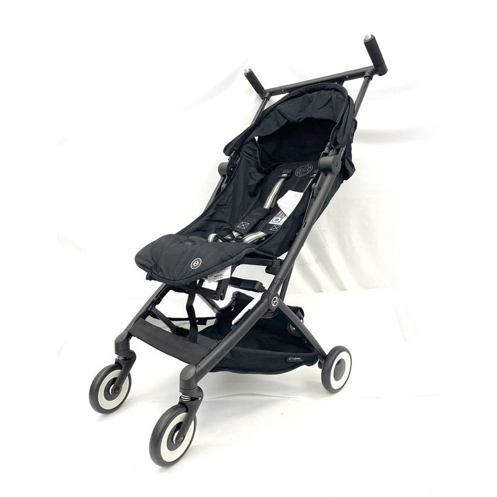 Cybex Libelle 2 Ultra Compact Stroller - Magic Black on Black Frame (Open Box)
