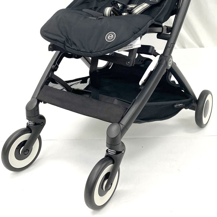 Cybex Libelle 2 Ultra Compact Stroller - Magic Black on Black Frame (Open Box)