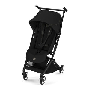 Cybex Libelle Ultra-Lightweight Travel Stroller Magic Black on Black Frame