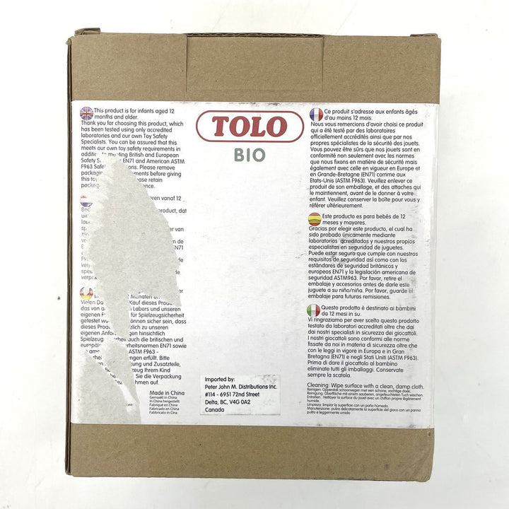 Tolo Baby Bio Push and Go Teddy Toy (Open Box)