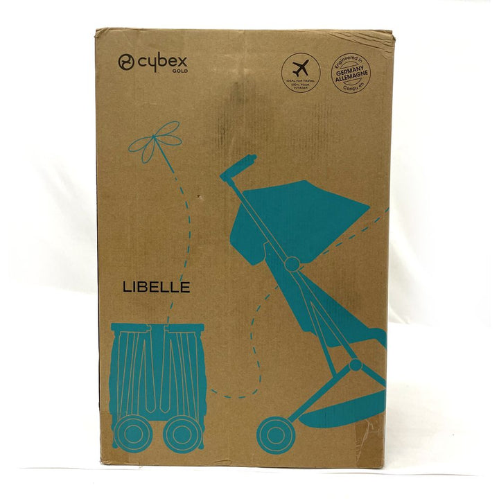 Cybex Libelle 2 Ultra Compact Stroller - Magic Black on Black Frame (Open Box)