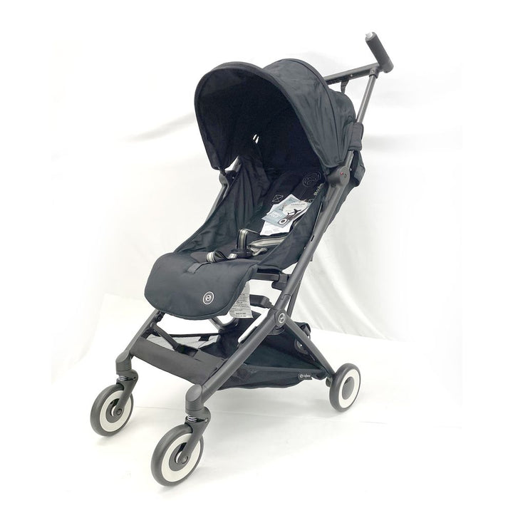 Cybex Libelle 2 Ultra Compact Stroller - Magic Black on Black Frame (Open Box)