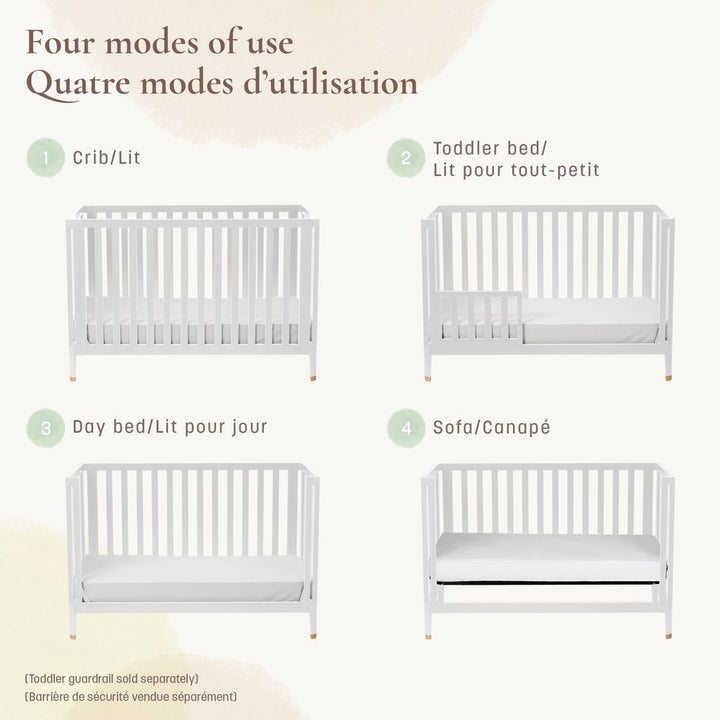 Little Seeds Aster 4-in-1 Convertible Crib