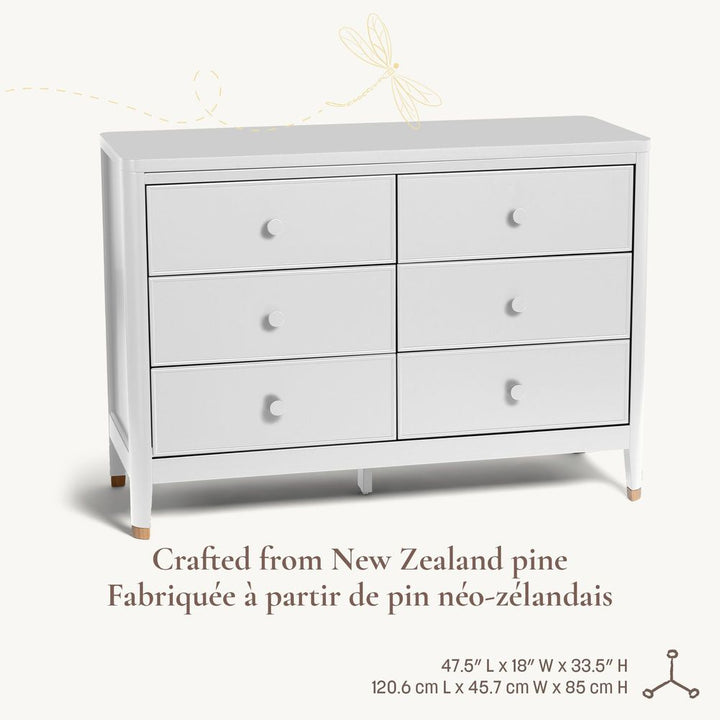 Little Seeds Aster 6-Drawer Dresser