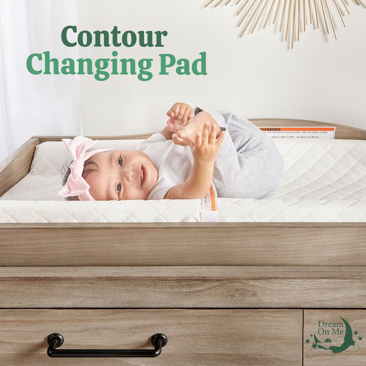 Dream On Me Compressed Countor Changing Pad - White