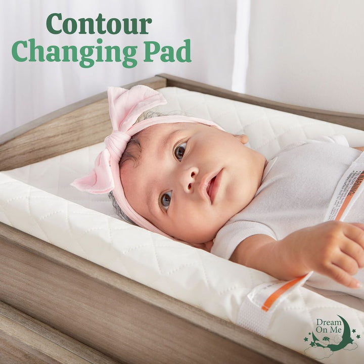 Dream On Me Compressed Countor Changing Pad - White