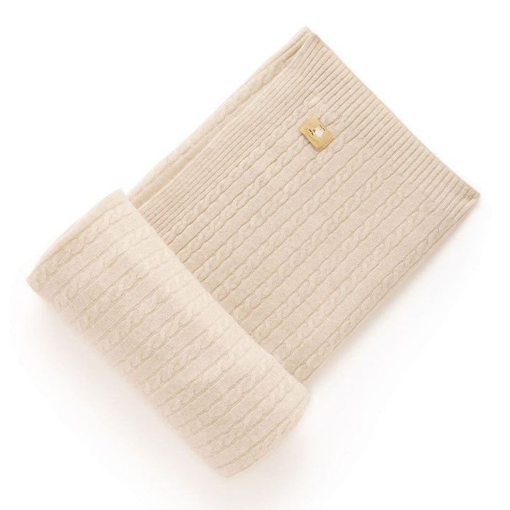 Purebaby Cashmere Blanket Camel Melange