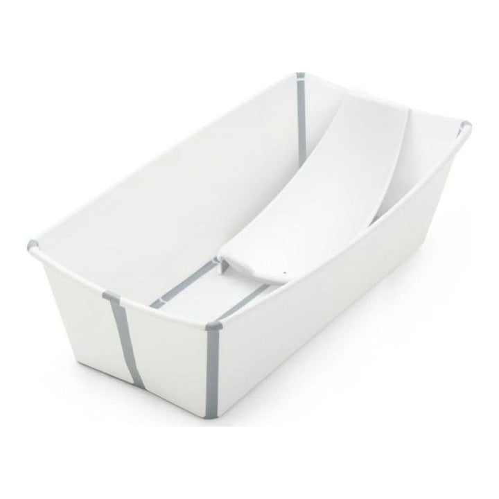 Stokke Flexi Bath X-Large Bundle and Flexi Bath Newborn Support - White (Open Box) Default Title