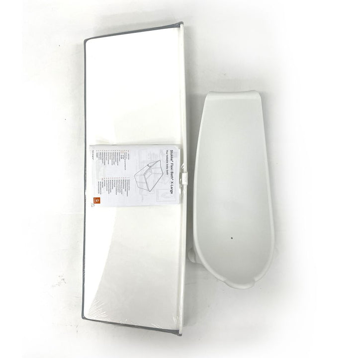 Stokke Flexi Bath X-Large Bundle and Flexi Bath Newborn Support - White (Open Box)