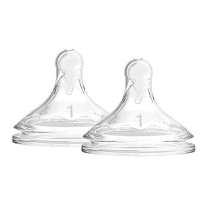 Dr. Brown's Options+ 2-Pack Wide Neck Nipples - Level 1 (0 Months+) (Open Box) Default Title