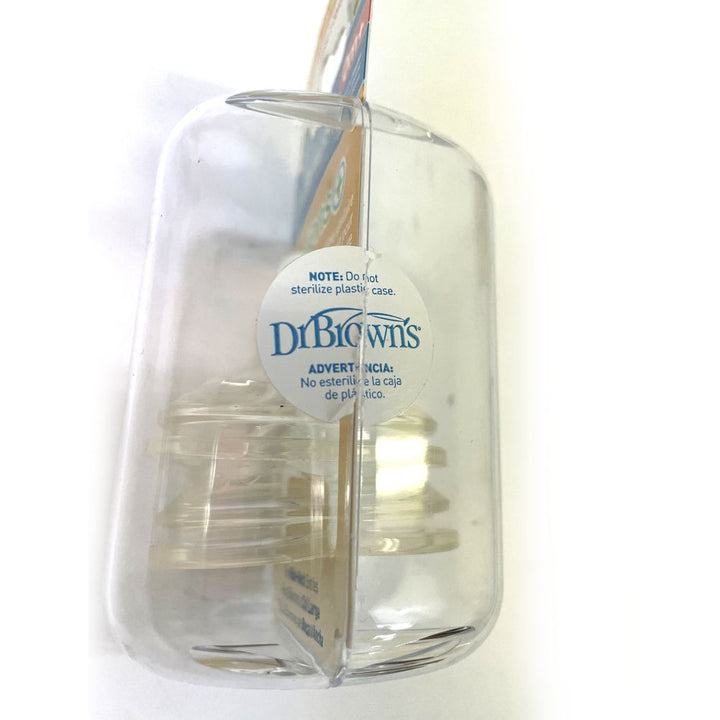 Dr. Brown's Options+ 2-Pack Wide Neck Nipples - Level 1 (0 Months+) (Open Box)
