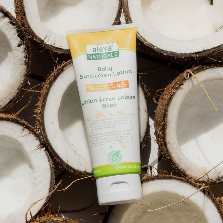 Aleva Baby Sunscreen Lotion (SPF 45+)
