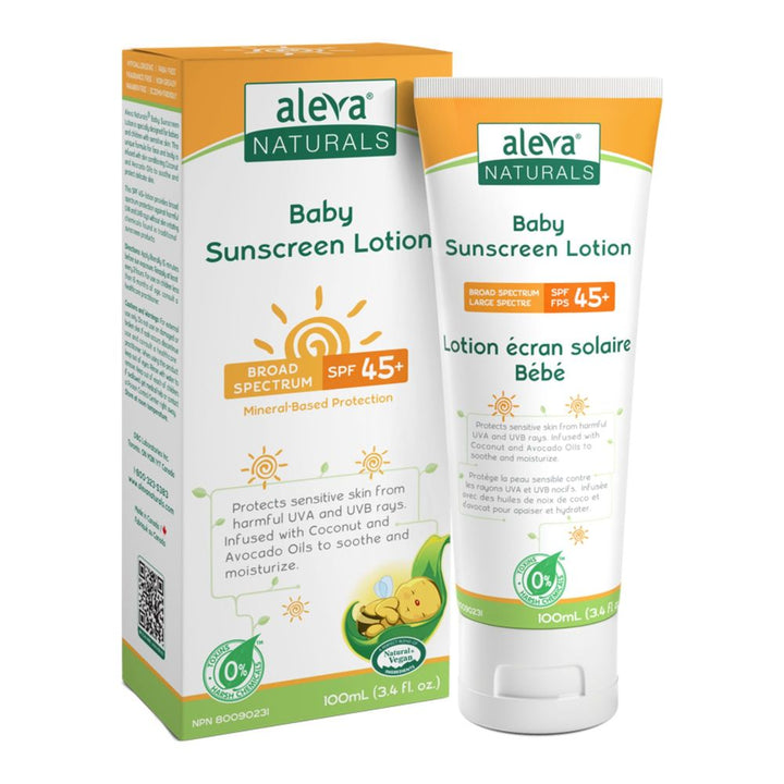 Aleva Baby Sunscreen Lotion (SPF 45+) Default Title